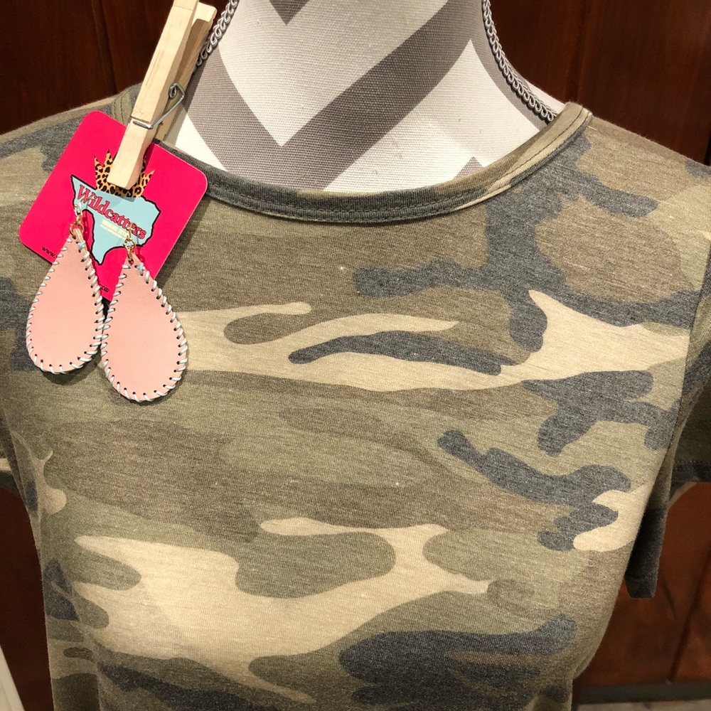 Camouflage tunic/dress can be worn as both